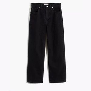 MADEWELL Slim Wide-Leg Crop Jeans